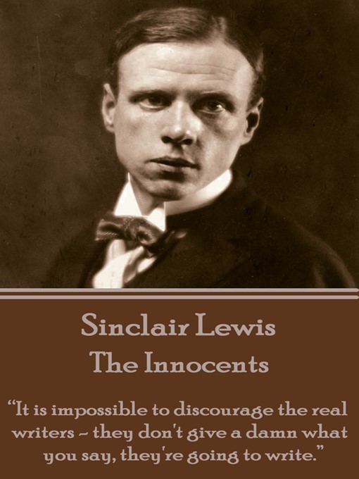 Title details for The Innocents by Sinclair Lewis - Available